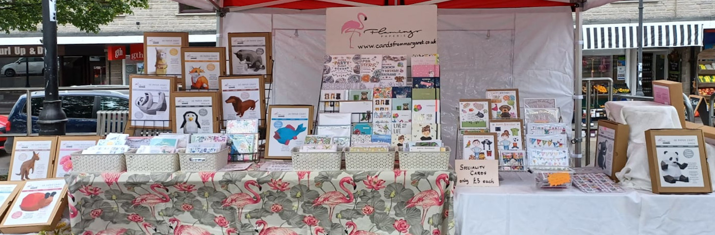 My stall at Langport